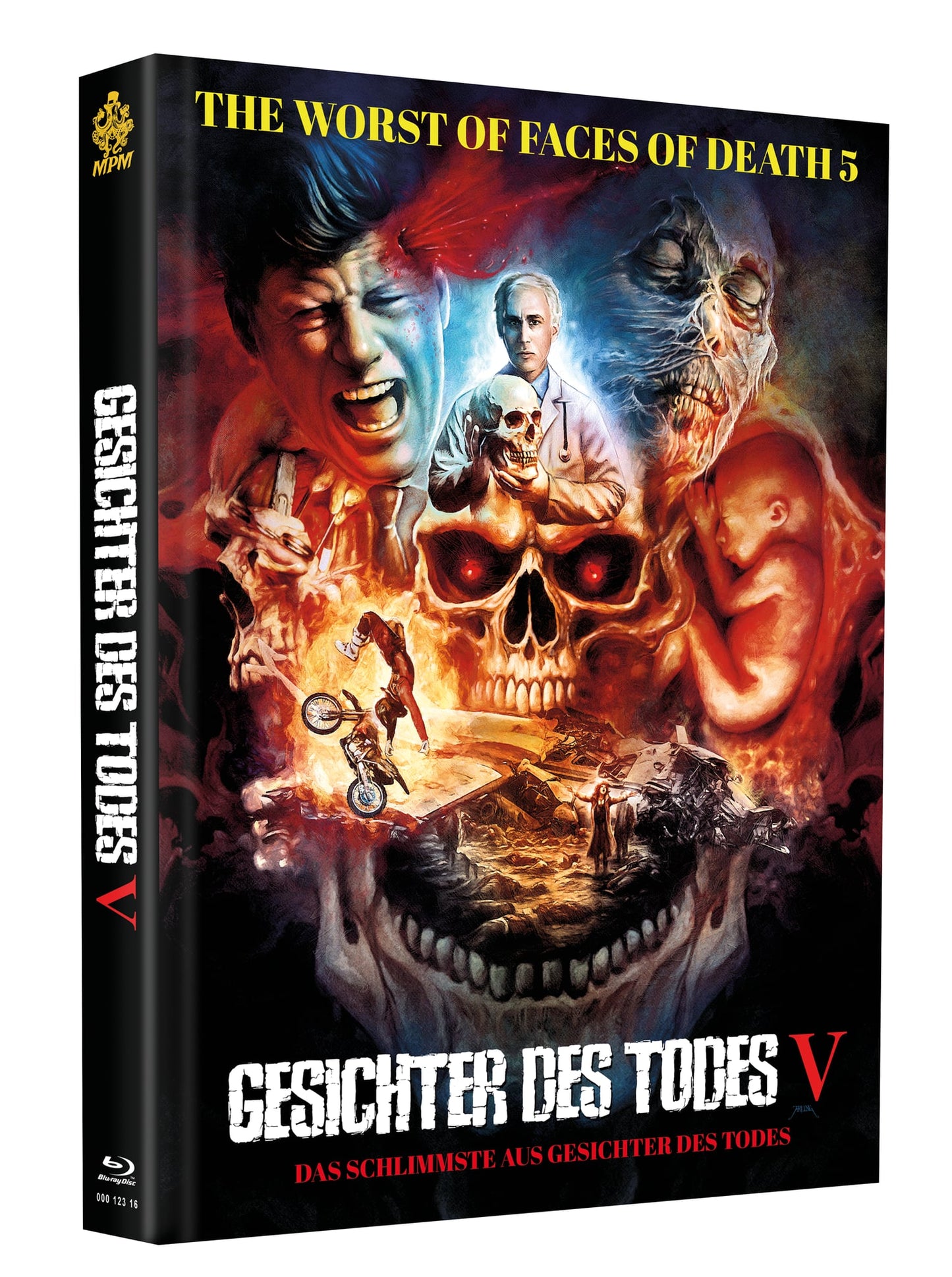 Gesichter des Todes 5 - Faces of Death 5 - Mediabook - Cover A - Wattiert - Limited 111