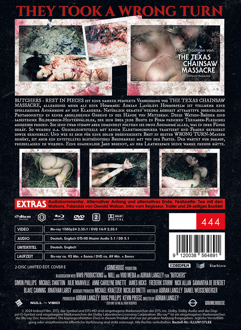 Butchers - Rest in Piece - 2-Disc Mediabook - Cover E - Limited 444