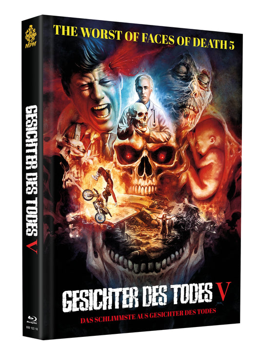 Gesichter des Todes 5 - Faces of Death 5 - Mediabook - Cover A - Wattiert - Limited 111