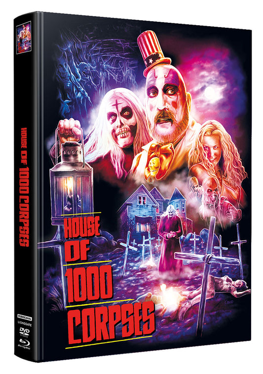 Haus der 1000 Leichen - 2-Disc Mediabook - Wattiert - Limited 166