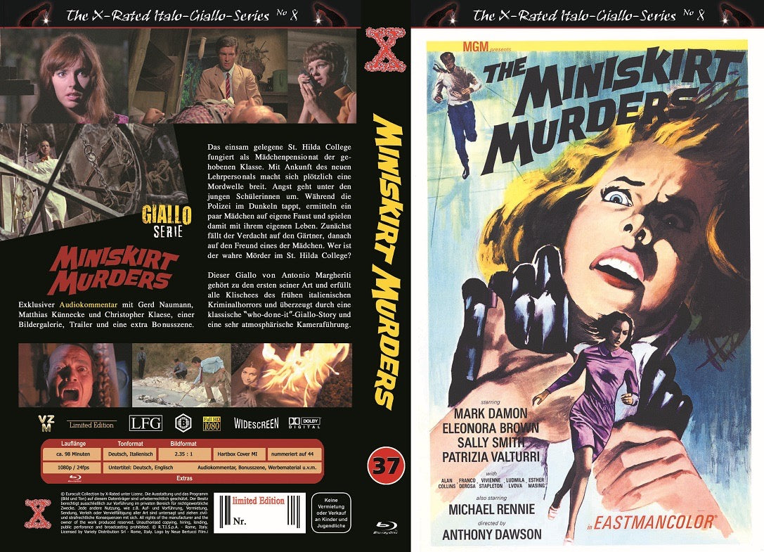 The Miniskirt Murders - Limited 44 Hartbox