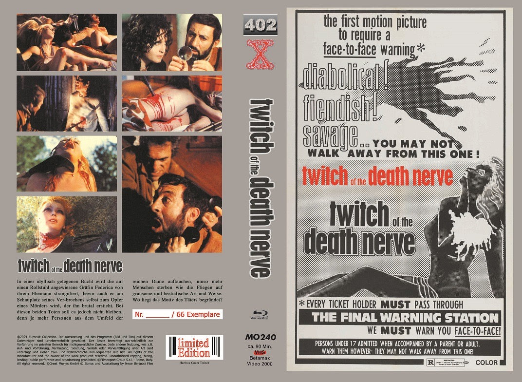 Twitch of the Death Nerve - Im Blutrausch des Satans - Limited 66 Hartbox