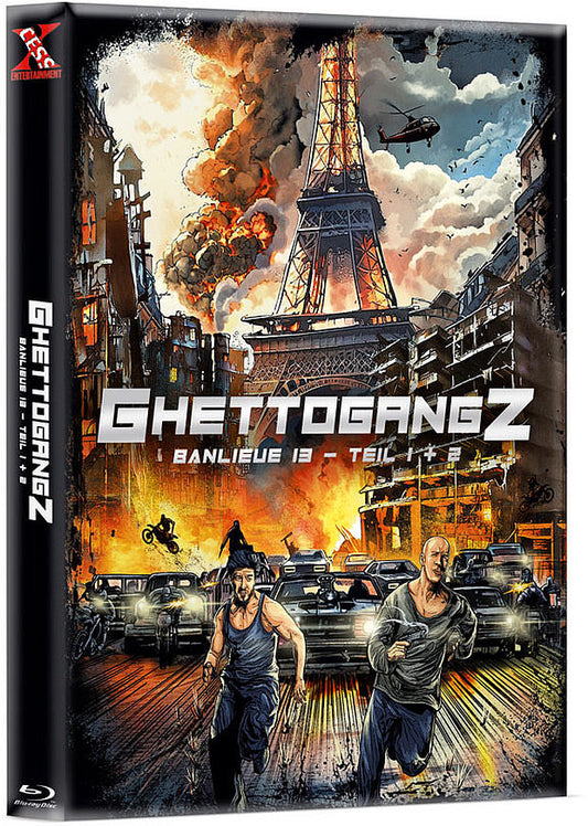 Ghettogangz 1+2 Double Feature - 2-Disc Mediabook - Wattiert - Limited 222 - Cover A