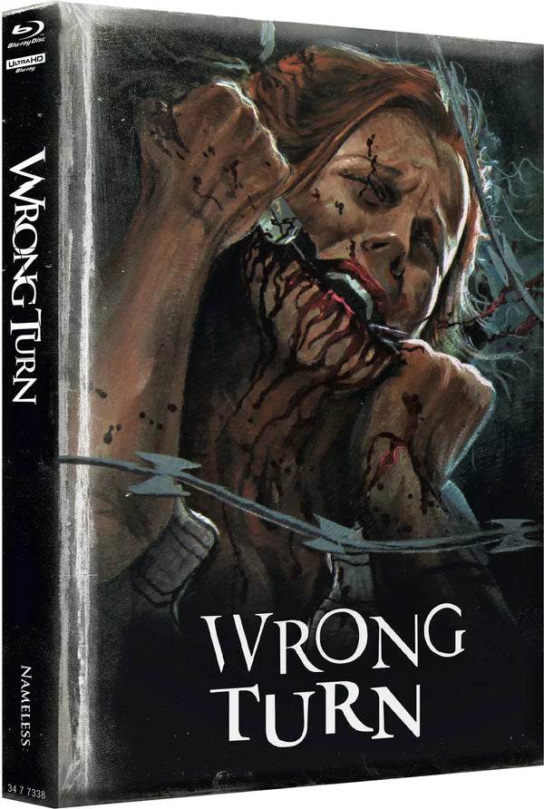Wrong Turn - Teil 1-7 - 7 Mediabooks - BD/4K-UHD Limited 222 Mediabook Wattiert - Cover B