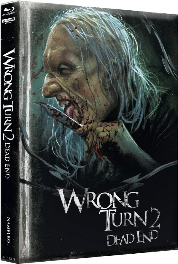 Wrong Turn - Teil 1-7 - 7 Mediabooks - BD/4K-UHD Limited 222 Mediabook Wattiert - Cover B
