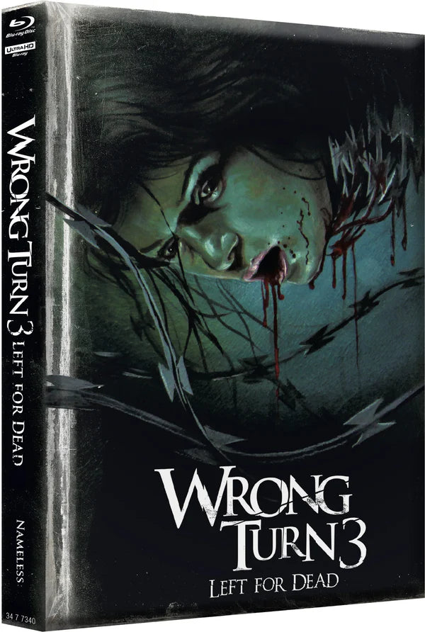 Wrong Turn - Teil 1-7 - 7 Mediabooks - BD/4K-UHD Limited 222 Mediabook Wattiert - Cover B