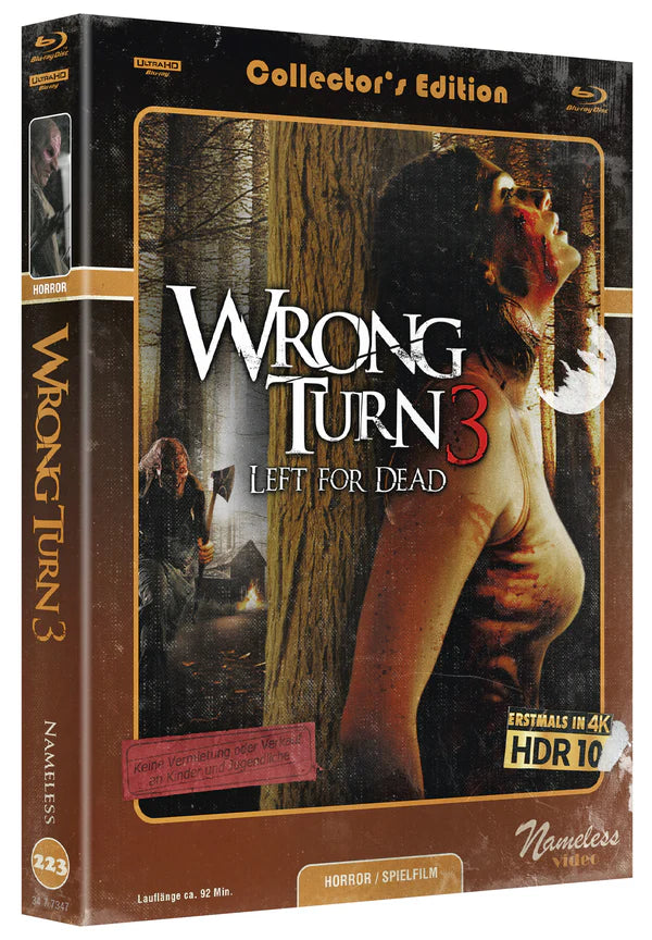 Wrong Turn - Teil 1-7 - 7 Mediabooks - BD/4K-UHD Limited 500 Mediabook - Cover C