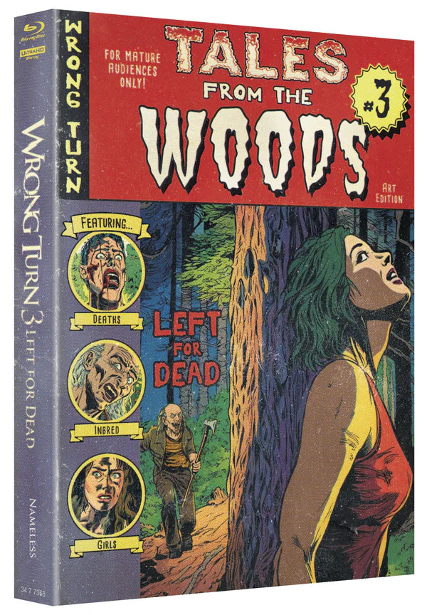Wrong Turn - Teil 1-7 - 7 Mediabooks - BD/4K-UHD Limited 333 Mediabook - Cover D