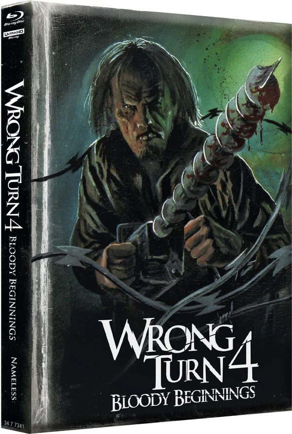 Wrong Turn - Teil 1-7 - 7 Mediabooks - BD/4K-UHD Limited 222 Mediabook Wattiert - Cover B