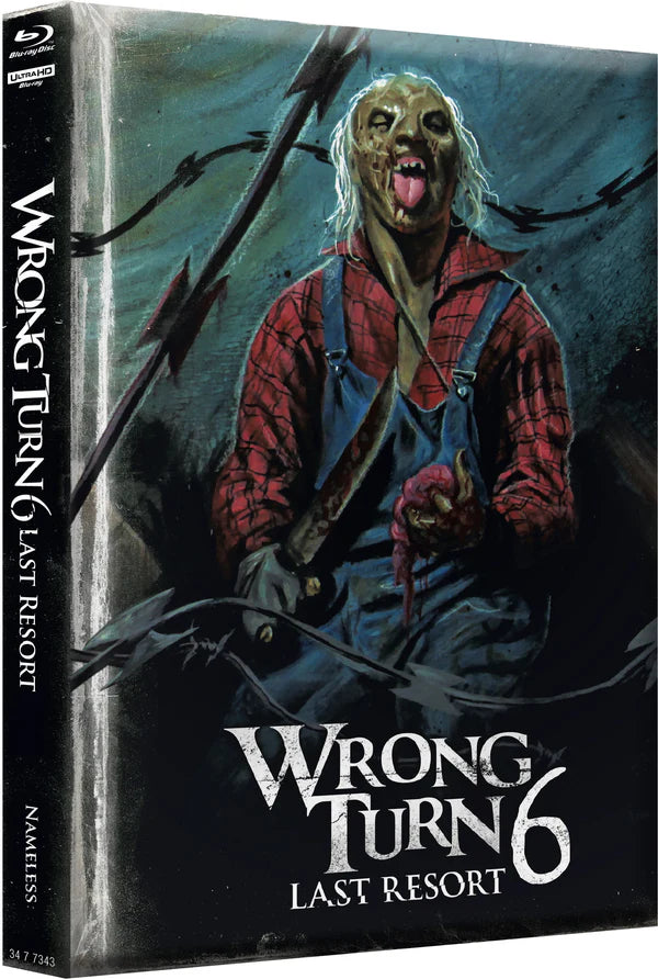 Wrong Turn - Teil 1-7 - 7 Mediabooks - BD/4K-UHD Limited 222 Mediabook Wattiert - Cover B
