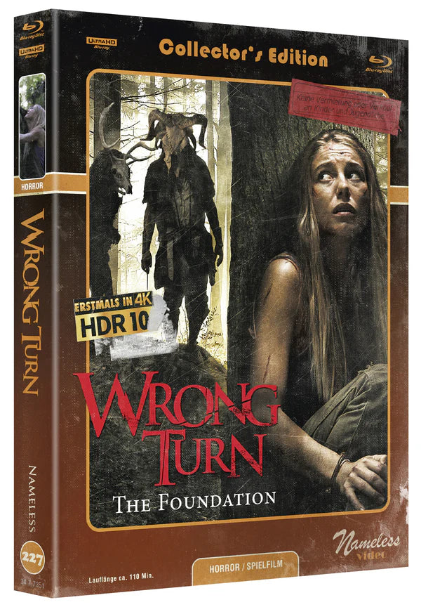 Wrong Turn - Teil 1-7 - 7 Mediabooks - BD/4K-UHD Limited 500 Mediabook - Cover C