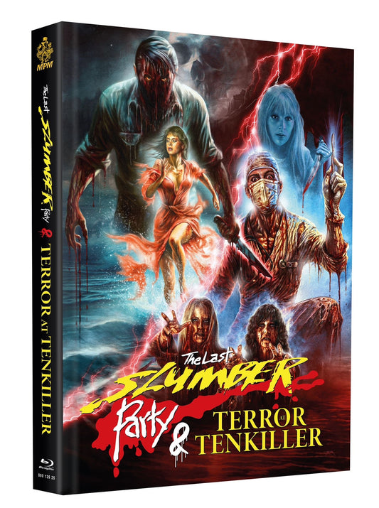 The Last Slumber Party & Terror at Tenkiller Double Feature - 4-Disc Limited 99 Mediabook Wattiert